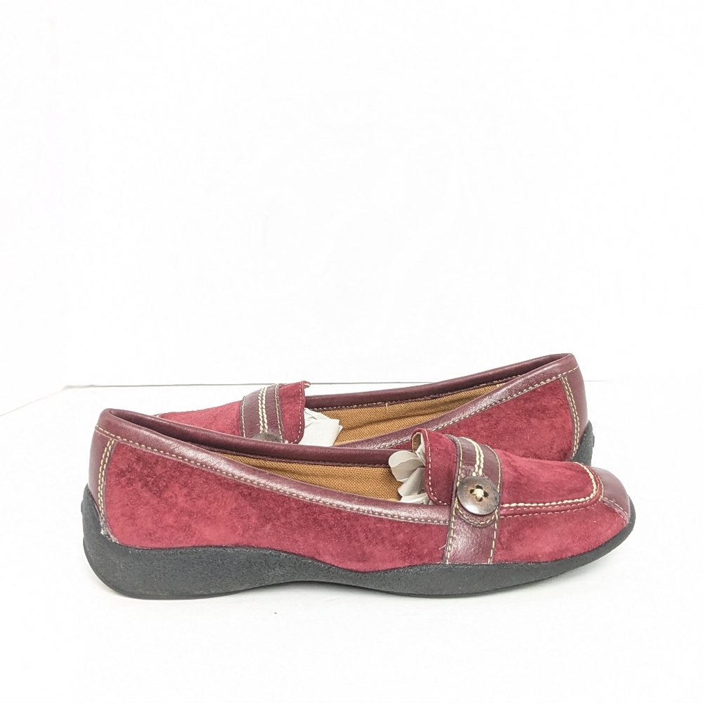 Hush puppies leather and suede loafers - Picture 15 of 16